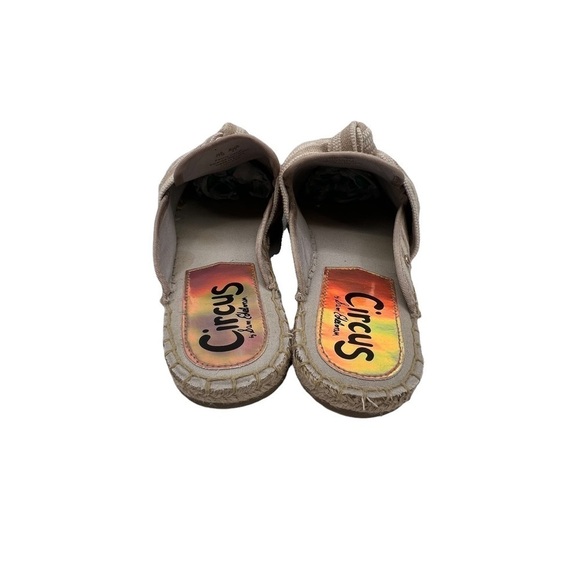 Circus By Sam Edelman Luciana Tan Striped Espadrille Mules Size 11 Women’s - Picture 5 of 8